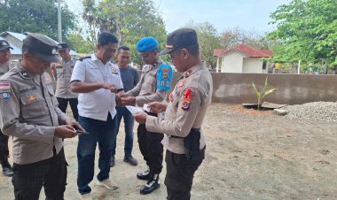 Seluruh Personel Polsek  Harus Menjadi Contoh Bagi Masyarakat : Kapolsek Rote Barat Daya