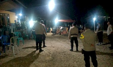 Kapolsek Rote Timur Pimpin Pengamanan OMP Turangga 2024 Diwilayah Hukum Polsek  Rote Timur