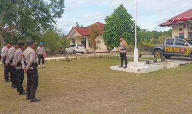 Pengamanan OMP Turangga 2024 Sosialisasi Bakal Calon Pilkada Di Rote Selatan Berjalan Aman: Kapolsek Rote Selatan