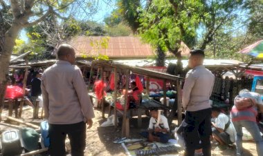 Patroli K2YD  OMP Turangga 2024 Polsek Rote Barat Daya Tingkatkan Keamanan dan Himbauan kepada Masyarakat