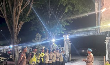 Patroli Preventif OMP Turangga 2024,Regu 1 Melakukan Monitoring Kegiatan Masyarakat Serta Kantor Bawaslu dan KPU
