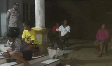 Patroli Dialogis Upaya Cipta Kamtibmas Tetap Kondusif Selama OMP Turangga 2024 : Kapolsek Rote Tengah