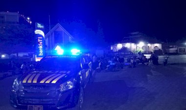 Patroli Preventif Polsek Lobalain Bersama Membangun Kamtibmas Demi Pilkada Damai 2024
