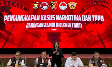 Bareskrim Polri ungkap Jaringan Narkoba Wilayah Jambi H dan DS