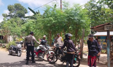 Kapolsek Rote Selatan : Personel Kami Terus  Maksimal Untuk Ciptakan Kamtibmas Kondusif Selama Pilkada Serentak 2024.
