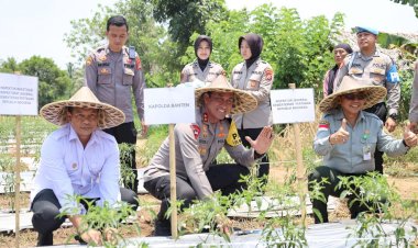 Dukung Target Swasembada Pangan Nasional, SSDM Polri Siapkan Calon Polisi Dengan _Skill_ dan Program Pertanian Yang Melibatkan Masyarakat