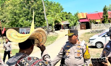 Kapolres Rote Ndao : Raih Peringkat Ke-3 Lomba  Poskamling, Ini Motivasi Untuk Menggalakkan Pam Swakarsa