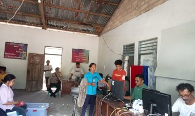 Kapolsek Rote Barat Laut : Personel Kami Gencar Arahkan Warga Untuk Lakukan Perekaman E-KTP