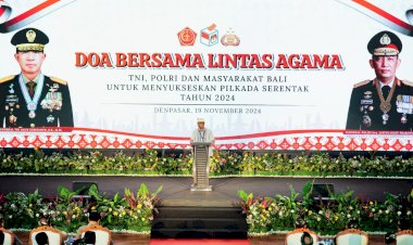 Kapolri Hadiri Doa Lintas Agama di Bali, Ikhtiar Pilkada Damai