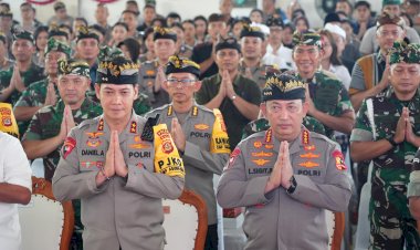 Sukseskan Pilkada 2024, Kapolri dan Panglima TNI Ikuti Doa Bersama Lintas Agama