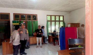 Bhabinkamtibmas Polsek Pantai Baru dan RBL Lakukan Profiling Warga Yang Belum Memiliki EKTP