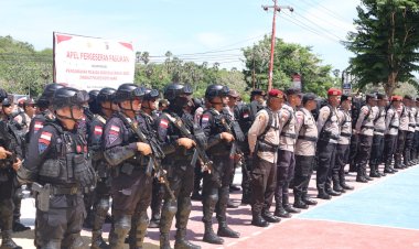 Polres Rote Ndao Siaga Penuh  Untuk Mengamankan  Pilkada Serentak 2024