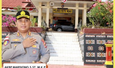 Kapolres Rote Ndao : Laporkan Jika Ada Yang Terlibat Politik Praktis,Kami Fokus Ciptakan Kamtibmas Kondusif