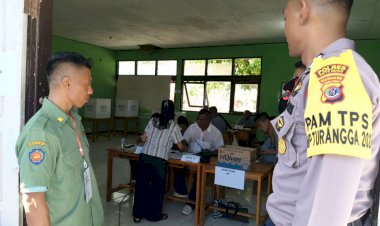 Kapolres Rote Ndao : Untuk Memastikan Tahapan Pemungutan Suara Berjalan Aman Power On Hand Kapolres Siaga Penuh