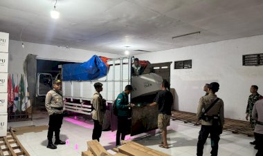 Kapolres Rote Ndao : Logistik Pilkada Serentak 2024  Dari 2 PPK Sudah Di KPU