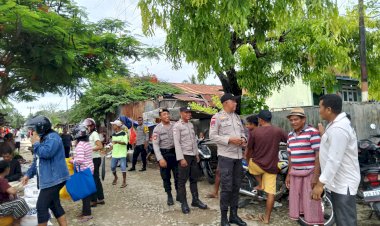 Patroli Dialogis,Upaya Polsek Rote Barat Laut Ciptakan Kamtibmas Kondusif