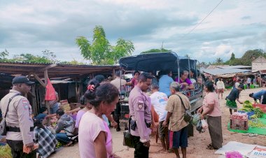 Kapolsek Rote Selatan : Upaya Cooling System Melalui Pengamanan Kegiatan Masyarakat