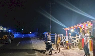 Kapolsek Rote Barat  Bersama Personel Polsek Gelar Patroli KRYD untuk Tingkatkan Keamanan Masyarakat