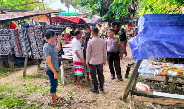 Personel Polsek Rote Barat Daya  Laksanakan Patroli Untuk Tingkatkan Keamanan Masyarakat