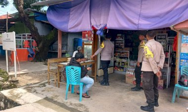 Patroli Dialogis  Polsek Lobalain Untuk Menciptakan Kamtibmas Lebih Kondusif