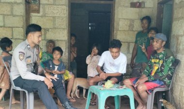 Kapolsek Rote Selatan : Upaya Preemtif Bhabinkamtibmas Untuk Jaga Keamanan Dan Ciptakan Suasana  Yang Nyaman Dalam Masyarakat