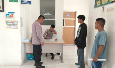 Bhabinkamtibmas Polsek Pantai Baru Fasilitasi Warga Binaan Untuk Memperoleh SIM