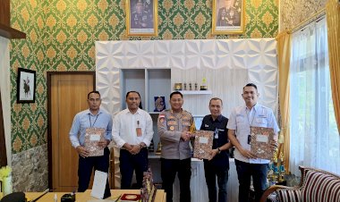 Pastikan  Pengamanan  Obyek Vital, Polres Rote Ndao  Perkuat MoU Dengan  BUMN