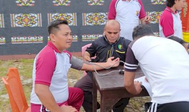 Polres Rote Ndao  Gelar  TKJ  Semester I TA 2025  Bagi Seluruh Personel