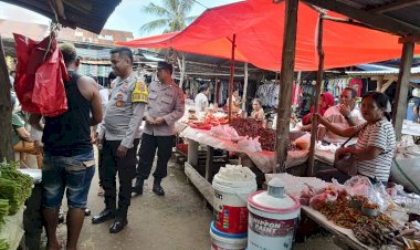 Monitoring Harga Bapokting Oleh Satgas Pangan  Polres Rote Ndao Untuk Jamin Ketersediaan Pangan Dan Stabilitas Harga