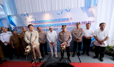Groundbreaking Serentak Rumah Subsidi Polri, Kapolri: Target 100.000 Rumah di 2025