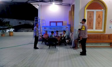 Safari Sahur Polsek Lobalain Pada Mesjid AL Ikhwan Baa