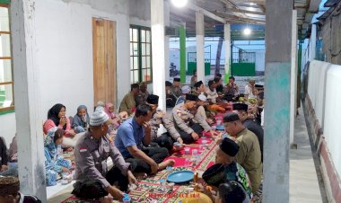 Kapolres Rote Ndao  Bersama PJU Menggelar Buka Puasa Bersama Jemaah An Nur Metina