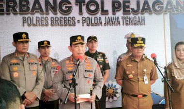Kapolri Turun ke Posko Terpadu, Pastikan Kesiapan Personel Operasi Ketupat 2025