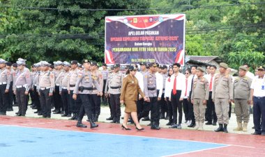 Gelar Pasukan Operasi Ketupat Turangga 2025, Polri Siap Amankan Hari Raya Idulfitri