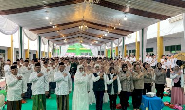 Polri Gelar “Rise and Speak” Ngabuburit Bersama Santri di Bekasi: Cegah Kekerasan dan Perdagangan Orang