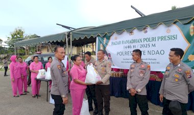 Bazar Ramadhan Polri Presisi 2025 Polres Rote Ndao