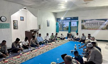Kapolres Rote Ndao Berbuka Puasa Bersama Warga Binaan Lapas Kelas III Baa