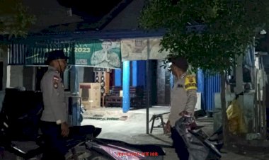 Patroli Rumah Kosong Oleh Personel Polsubsektor Ndao Nuse