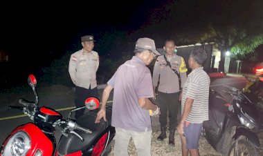 Polsek Rote Tengah Gelar Patroli Pencegahan Aksi Premanisme