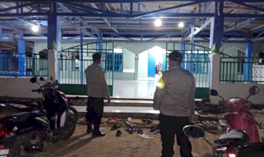 Personel Polsek Rote Timur Tingkatkan Patroli Preventif Dan Pengaman Sholat Tarawih