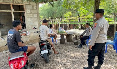 Patroli Cegah Aksi Premanisme Diwilayah Wilayah Hukum Polsek Rote Tengah.