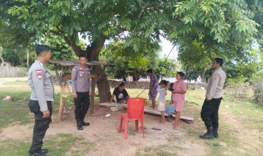 Kapolsek Rote Barat : Koordinasi Yang Baik Dapat Menciptakan Kamtibmas  Tetap Kondusif