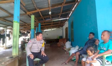 Upaya Preemtif Bhabinkamtibmas Polsek Rote Barat Laut Untuk Jaga Kamtibmas Bersama Warga Binaan