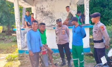 KRYD Polsek Rote Barat Daya Untuk  Jaga Kamtibmas Tetap Kondusif