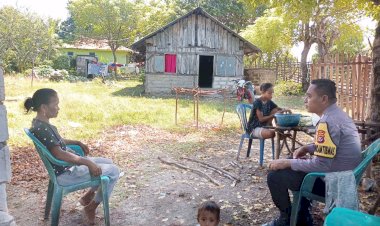 Kegiatan Preemtif Bhabinkamtibmas Polsek Rote Barat Daya Bersama Warga Binaan