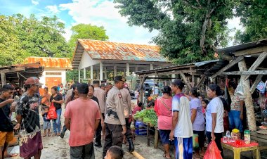 Polsek Rote Tengah Lakukan Pengamanan Kegiatan Masyarakat Menjelang Hari Raya Paskah 2025