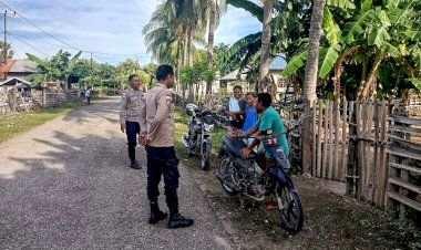 Kapolsek Rote Barat Daya : Patroli Preventif Untuk Jamin Keamanan Warga RBD