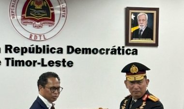 Kapolri dan Empat Pati Polri Terima Penghargaan Tertinggi dari Pemerintah Timor Leste