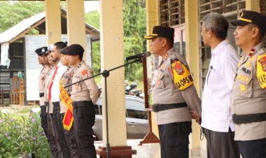 Kapolres Rote Ndao : Edukasi Hukum Dan Pembinaan Kamtibmas Secara Dini Untuk Jaga Generasi Masa Depan Bangsa