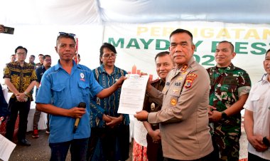 MayDay Fiesta 2025 di Polda NTT, Buruh Sampaikan Aspirasi Langsung ke Pemerintah dan Institusi Terkait
